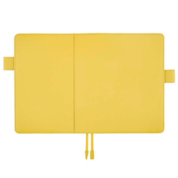 Hobonichi | Agenda Hobonichi Cousin A5 Leather: Brilliant Yellow 2027