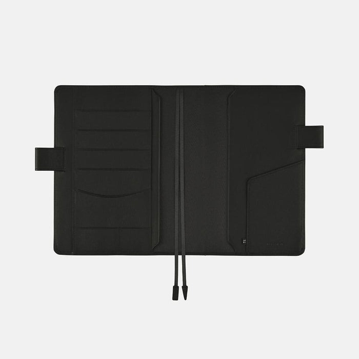 Hobonichi | Agenda Hobonichi Cousin A5 Leather: TS Basic Black 2027