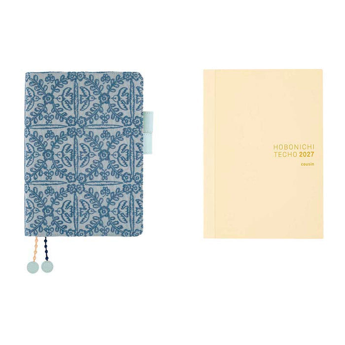 Hobonichi | Agenda Hobonichi Cousin A5 Mina Perhonen: felice (Blue) 2027
