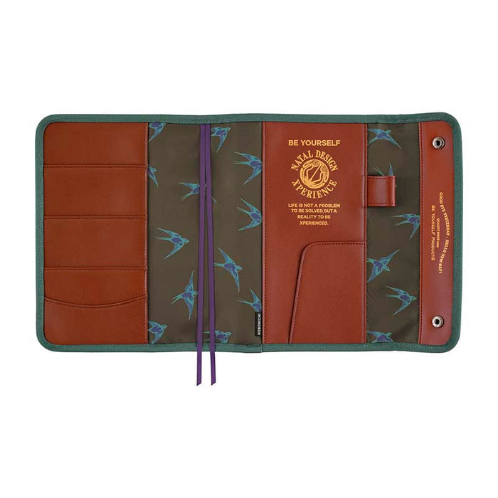 Hobonichi | Agenda Hobonichi Cousin A5 Natal Design: Hello New Day! (Retro Stripe) 2027