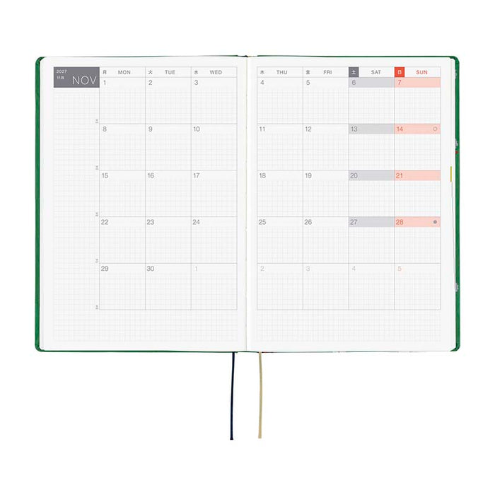 Hobonichi | Agenda Hobonichi HON A5 Bow & Tie: Sheep Sheep Sheep 2027
