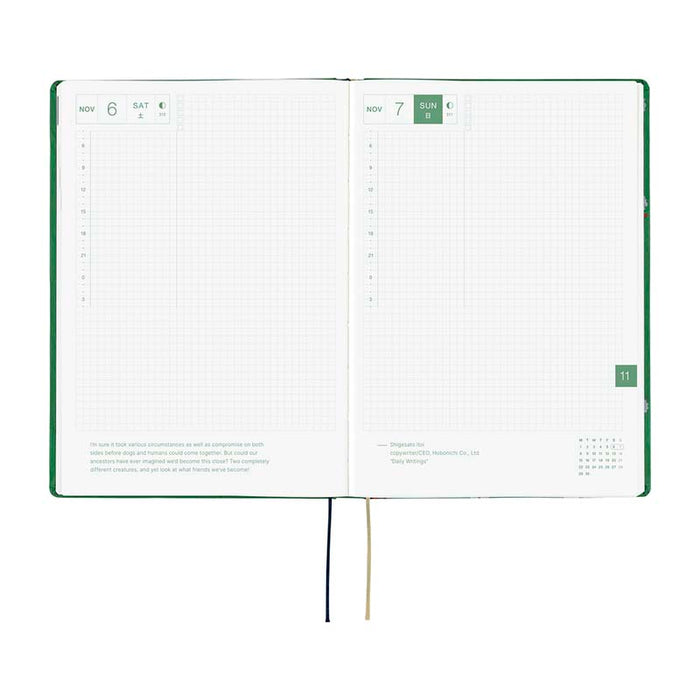 Hobonichi | Agenda Hobonichi HON A5 Bow & Tie: Sheep Sheep Sheep 2027
