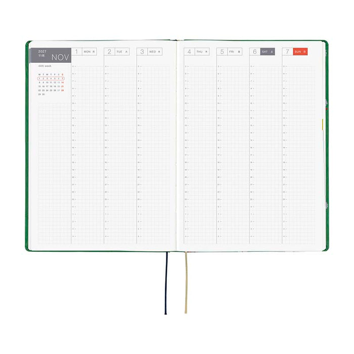 Hobonichi | Agenda Hobonichi HON A5 Bow & Tie: Sheep Sheep Sheep 2027