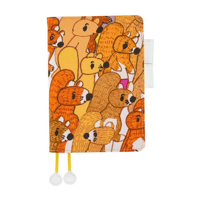 Hobonichi | Agenda Hobonichi Techo A6 100%ORANGE: Squirrel Squadron 2027
