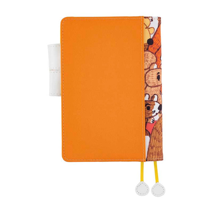 Hobonichi | Agenda Hobonichi Techo A6 100%ORANGE: Squirrel Squadron 2027