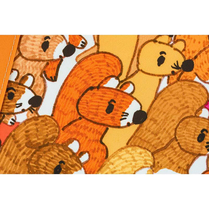 Hobonichi | Agenda Hobonichi Techo A6 100%ORANGE: Squirrel Squadron 2027