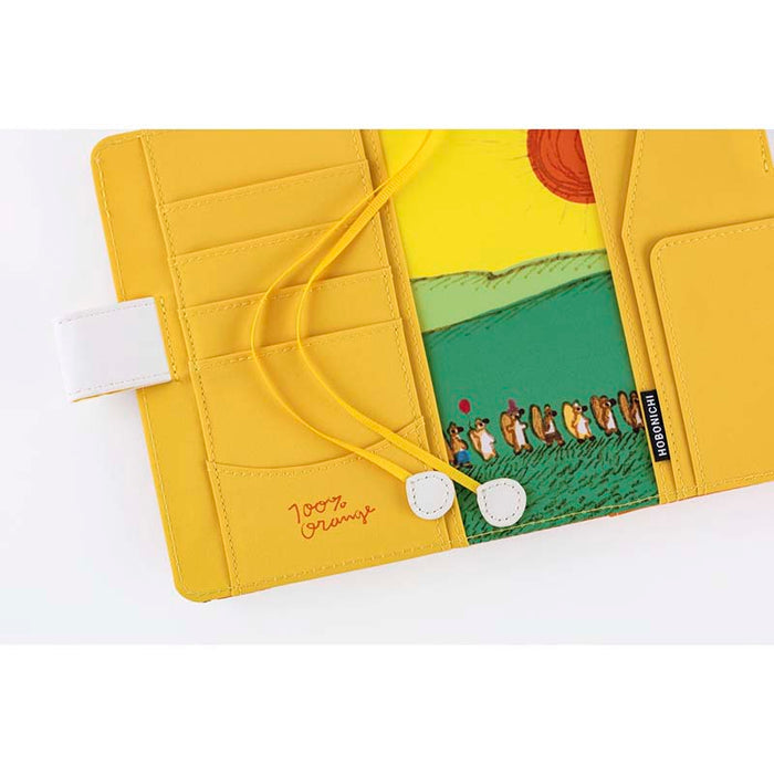 Hobonichi | Agenda Hobonichi Techo A6 100%ORANGE: Squirrel Squadron 2027
