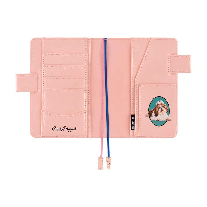 Hobonichi | Agenda Hobonichi Techo A6 Candy Stripper: Random Dog & Cat (Pink) 2027