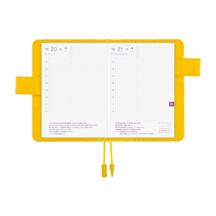 Hobonichi | Agenda Hobonichi Techo A6 Colors Fresh Citron 2027