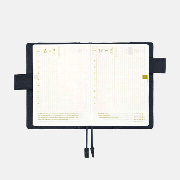 Hobonichi | Agenda Hobonichi Techo A6 Colors Navy 2027