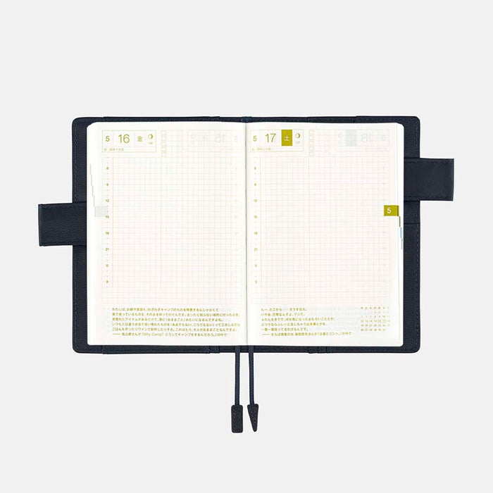 Hobonichi | Agenda Hobonichi Techo A6 Colors Navy 2027