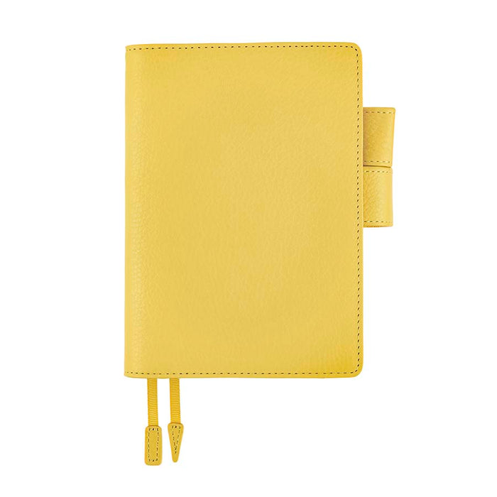 Hobonichi | Agenda Hobonichi Techo A6 Leather: Brilliant Yellow 2027