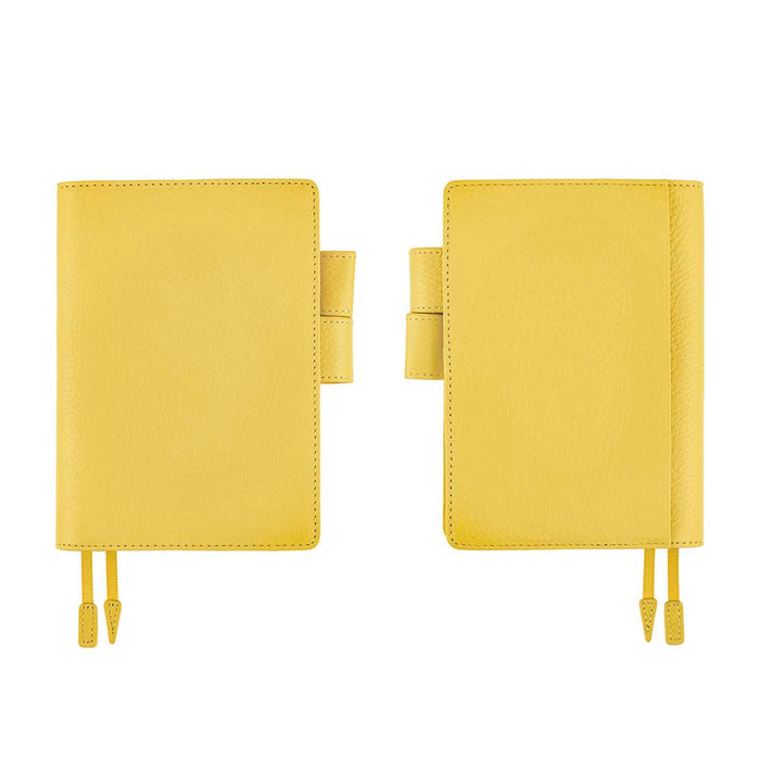 Hobonichi | Agenda Hobonichi Techo A6 Leather: Brilliant Yellow 2027