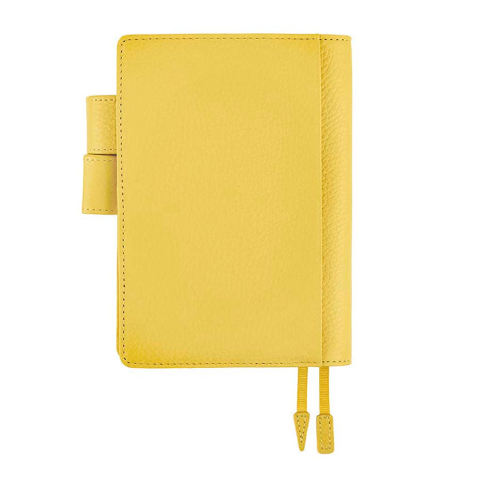 Hobonichi | Agenda Hobonichi Techo A6 Leather: Brilliant Yellow 2027