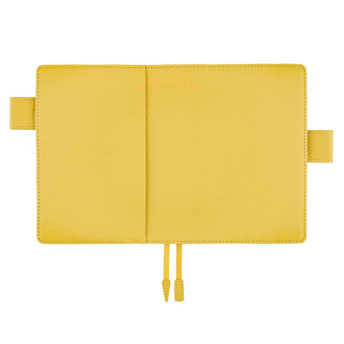 Hobonichi | Agenda Hobonichi Techo A6 Leather: Brilliant Yellow 2027