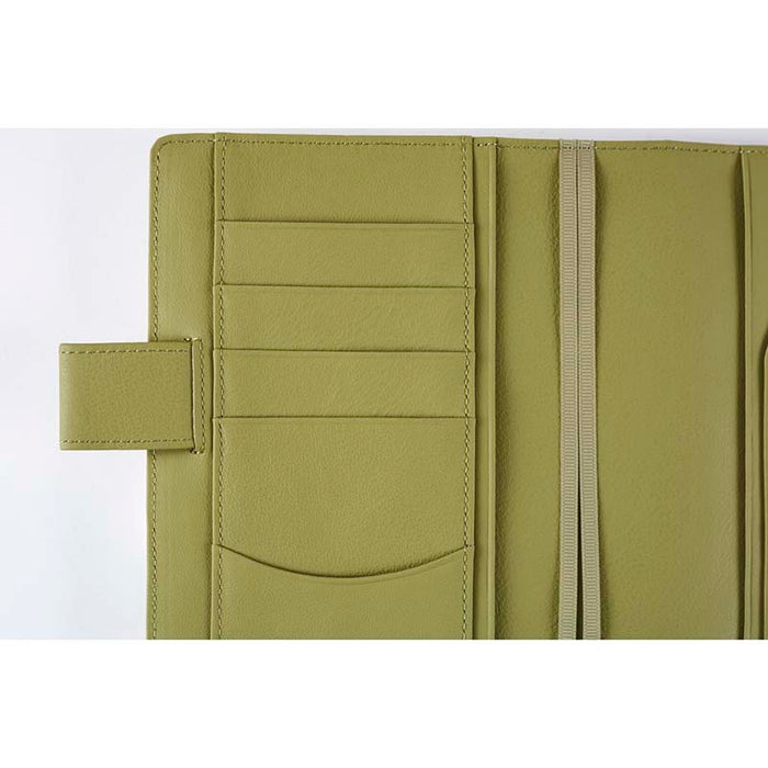 Hobonichi | Agenda Hobonichi Techo A6 Leather: Sage Green 2027