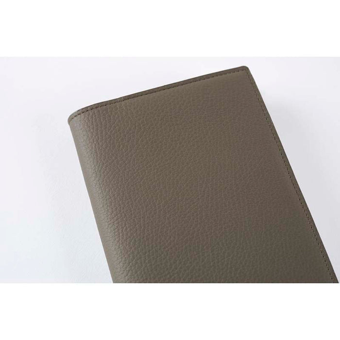 Hobonichi | Agenda Hobonichi Techo A6 Leather: Taut (Gray & Light Blue) 2027