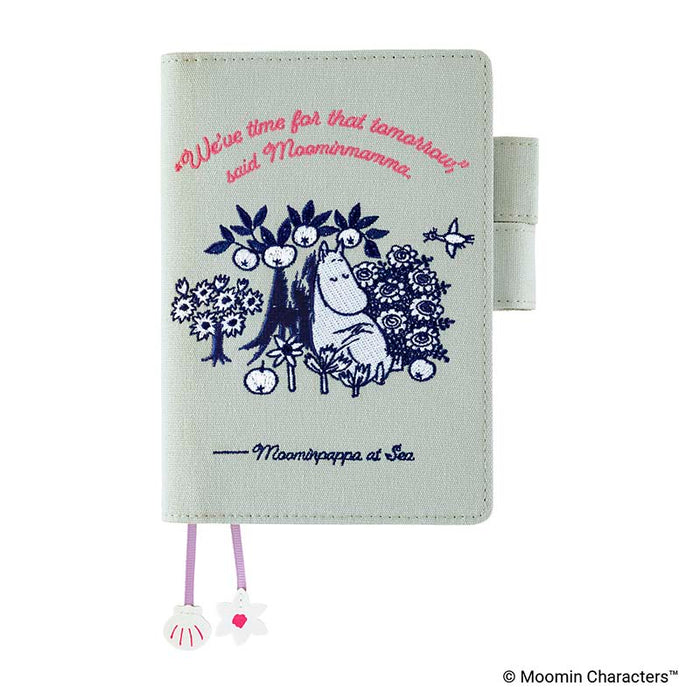 Hobonichi | Agenda Hobonichi Techo A6 Moomin: My Yard (Pale Mint) 2027