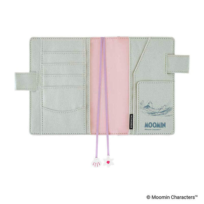 Hobonichi | Agenda Hobonichi Techo A6 Moomin: My Yard (Pale Mint) 2027