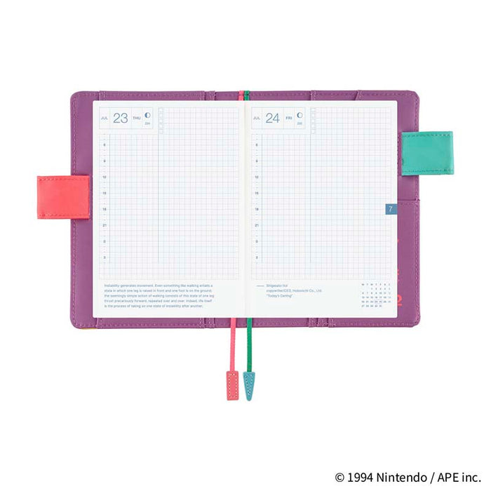 Hobonichi | Agenda Hobonichi Techo A6 MOTHER: Mr. Saturn (It’s Great) 2027