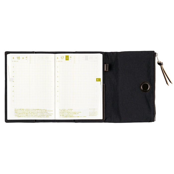 Hobonichi | Agenda Hobonichi Techo A6 Tragen (Black) 2027