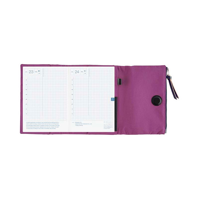 Hobonichi | Agenda Hobonichi Techo A6 Tragen: Purple 2027