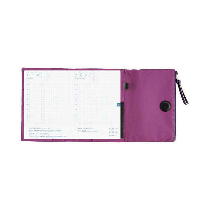 Hobonichi | Agenda Hobonichi Techo A6 Tragen: Purple 2027