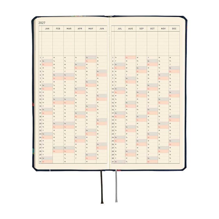 Hobonichi | Agenda Hobonichi Weeks Bow & Tie: Candy Dream 2027