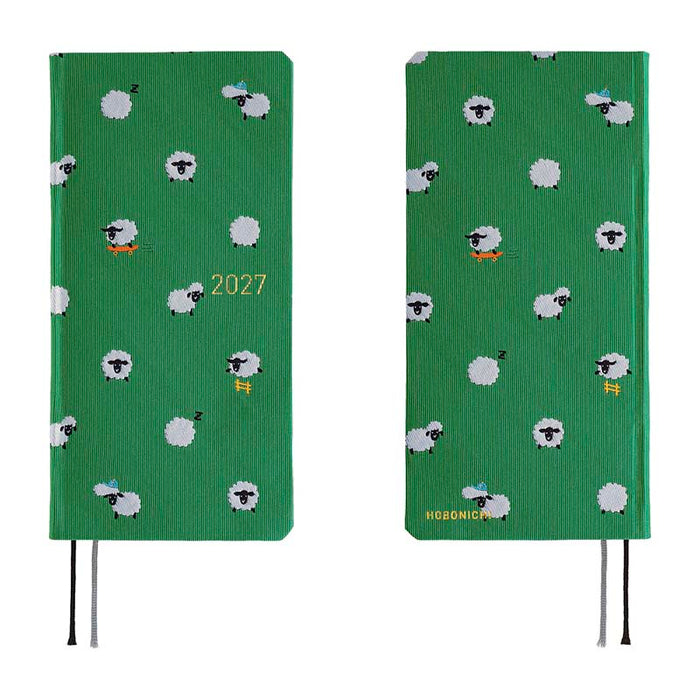 Hobonichi | Agenda Hobonichi Weeks Bow & Tie: Sheep Sheep Sheep 2027