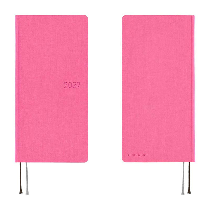 Hobonichi | Agenda Hobonichi Weeks Colors: Pink Sapphire 2027