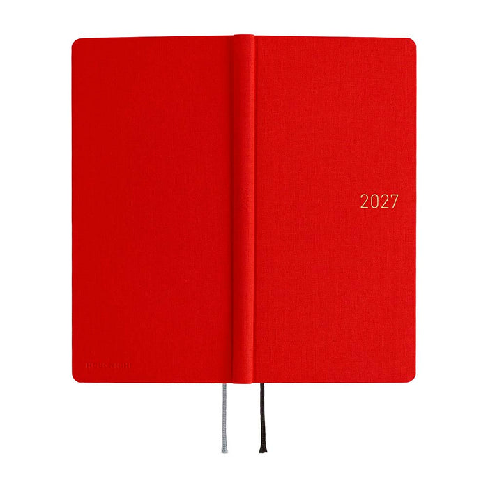 Hobonichi | Agenda Hobonichi Weeks Colors: Poppy Red 2027