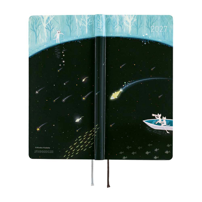 Hobonichi | Agenda Hobonichi Weeks Hiroko Kubota: Meteor Shower in the Light Blue Forest 2027