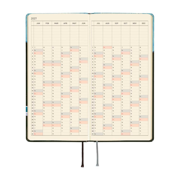 Hobonichi | Agenda Hobonichi Weeks Hiroko Kubota: Meteor Shower in the Light Blue Forest 2027