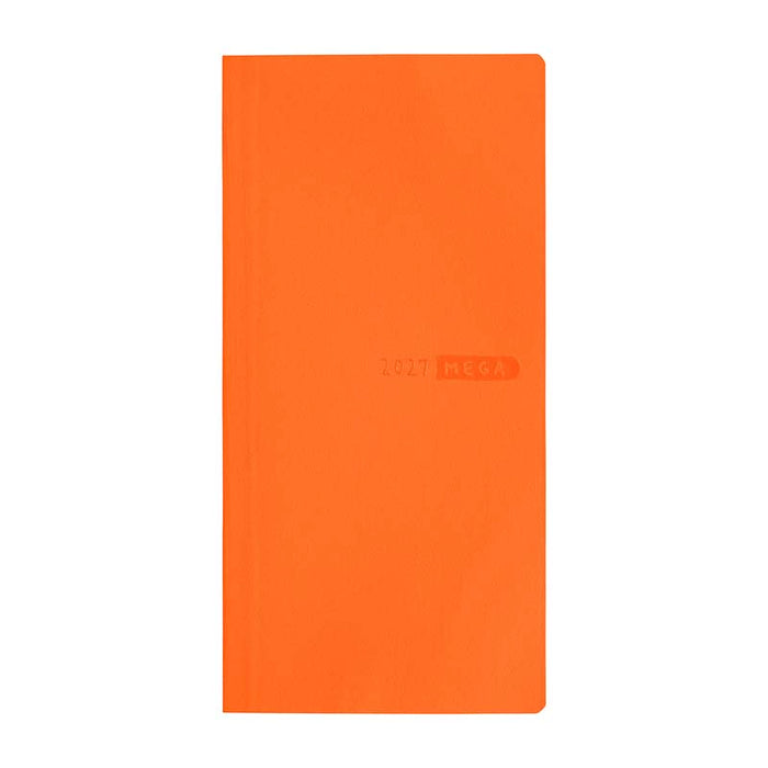 Hobonichi | Agenda Hobonichi Weeks MEGA Sneaker: Mandarin Orange 2027