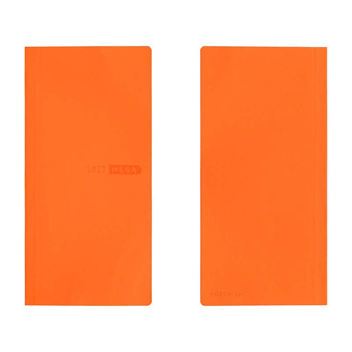 Hobonichi | Agenda Hobonichi Weeks MEGA Sneaker: Mandarin Orange 2027