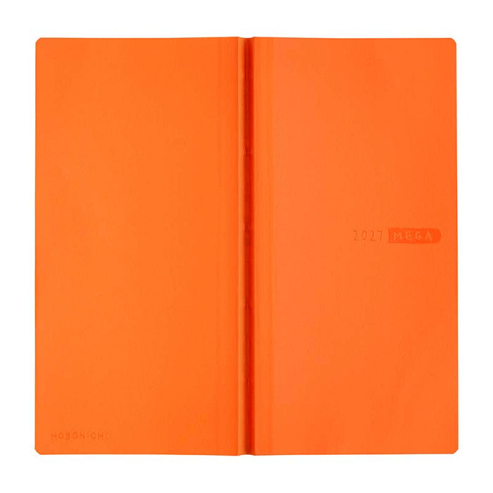 Hobonichi | Agenda Hobonichi Weeks MEGA Sneaker: Mandarin Orange 2027