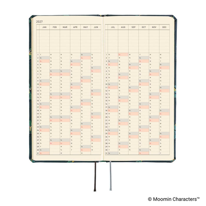 Hobonichi | Agenda Hobonichi Weeks Moomin: A Day in the Life of Snufkin 2027