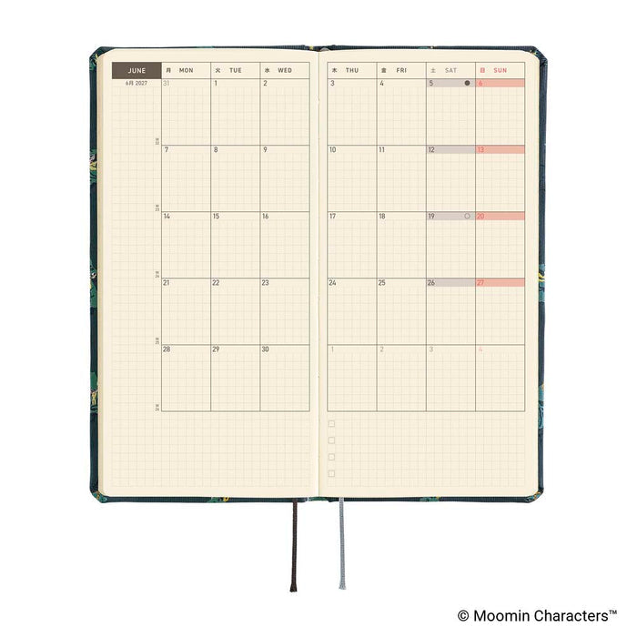 Hobonichi | Agenda Hobonichi Weeks Moomin: A Day in the Life of Snufkin 2027