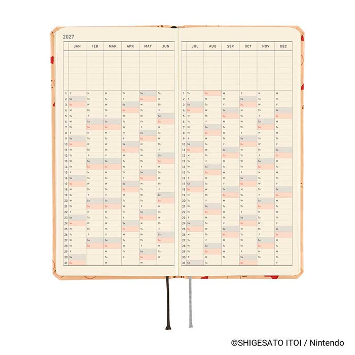 Hobonichi | Agenda Hobonichi Weeks MOTHER: Mr. Saturn Pattern 2027