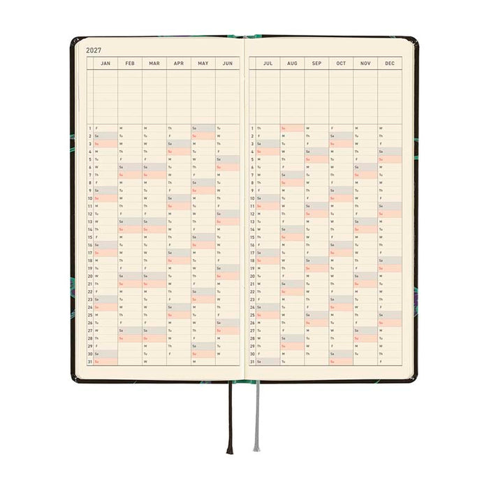 Hobonichi | Agenda Hobonichi Weeks Natal Design: Lucky Swallow 2027