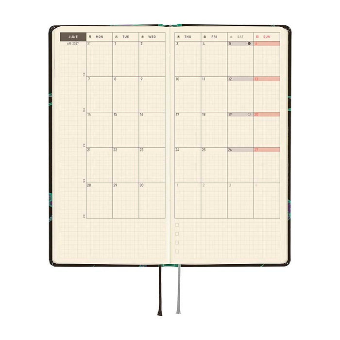 Hobonichi | Agenda Hobonichi Weeks Natal Design: Lucky Swallow 2027