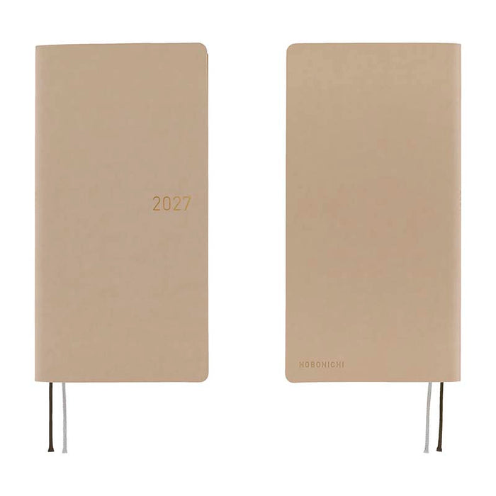 Hobonichi | Agenda Hobonichi Weeks Smooth: Cafe au Lait 2027