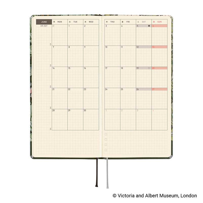 Hobonichi | Agenda Hobonichi Weeks V&A Series: Leicester 2027