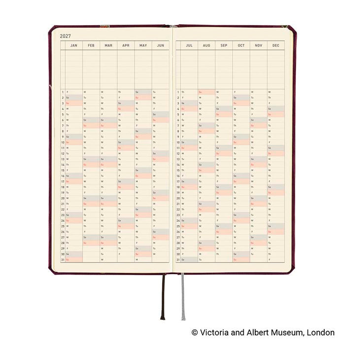 Hobonichi | Agenda Hobonichi Weeks V&A Series: Welcome to the V&A 2027