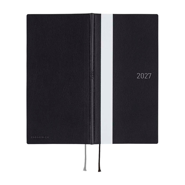Hobonichi | Agenda Hobonichi Weeks White Line: Black 2027