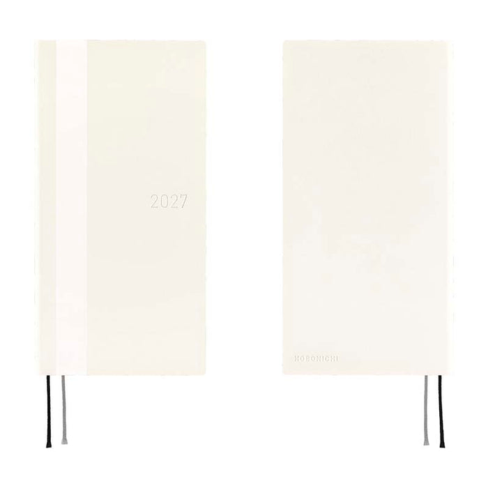 Hobonichi | Agenda Hobonichi Weeks White Line: Ivory 2027