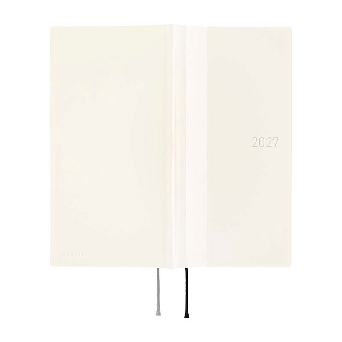 Hobonichi | Agenda Hobonichi Weeks White Line: Ivory 2027