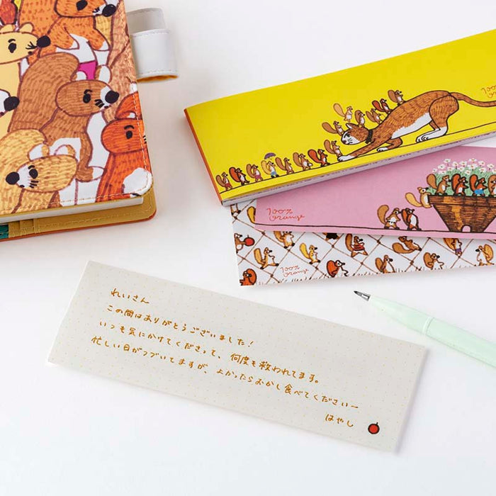 Hobonichi | Bloc de Notas Squirrel’s Moving Day