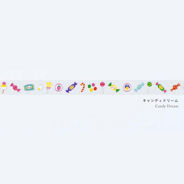 Hobonichi | Cinta Decorativa Deco Rush Plus x Hobonichi Candy Dream