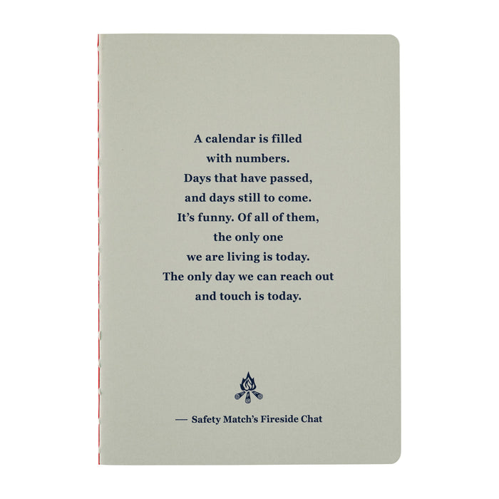 Hobonichi Fireside Chat Notebook - Graph (B6 Size)